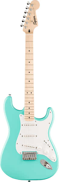 Squier Stratocaster SSS SONIC MN Verde schiuma di mare