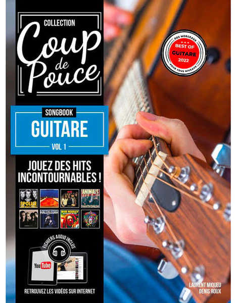 Coup De Pouce Methode Songbook Guitare Vol 1