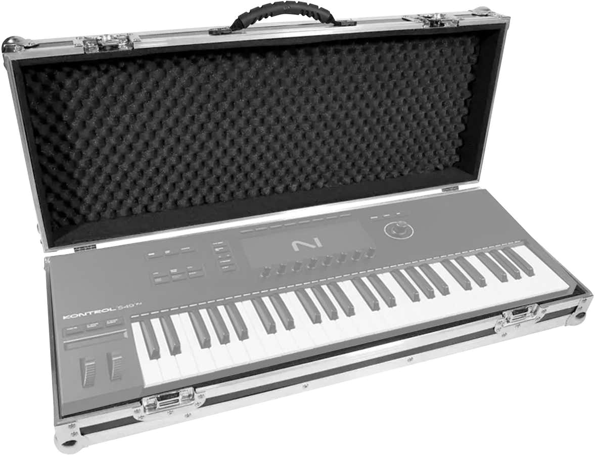 Custodia per tastiera WALFCCLAV49KTRLS49 Nero