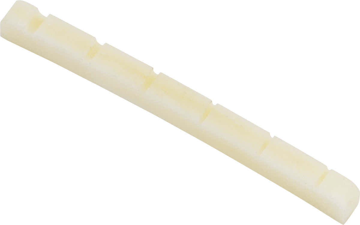 Capotasto preinciso in vero osso per chitarra elettrica raggio 9.5"