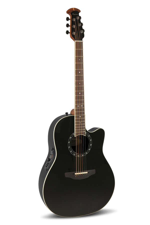 Chitarre Elettroacustiche Standard Balladeer Deep Contour Cutaway Nero