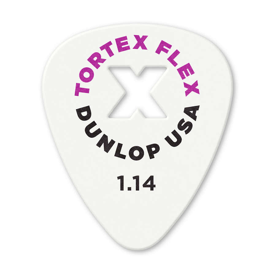 72 x 1,14mm Tortex Flex X Plettri