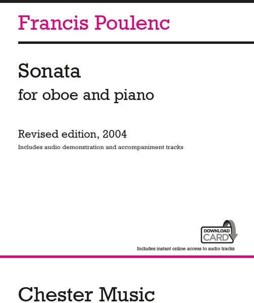 Sonata for Oboe and Piano