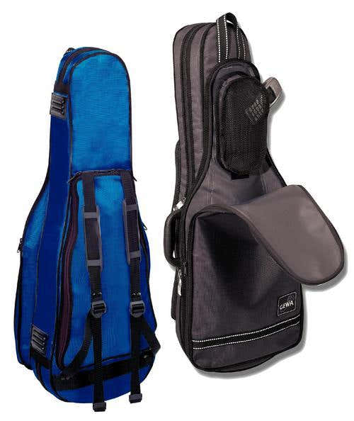 Zaino Blu per Custodia Sagomata - Violino