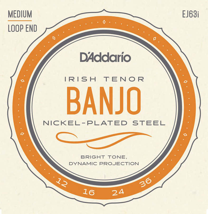 EJ63I Corde per Banjo Light Tenore Irlandese 12-36