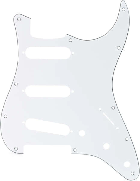 Battipenna per Strat SSS bianco