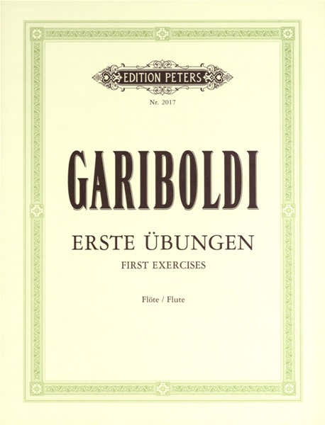 Edition Peters Gariboldi - 58 First Exercises - Flute