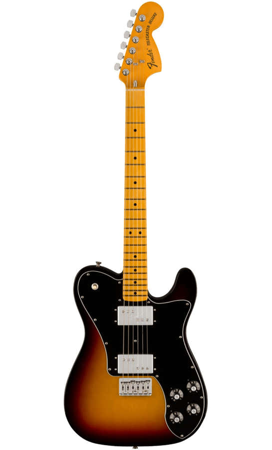 Telecaster 1975 Deluxe American Vintage II MN Sunburst a 3 colori