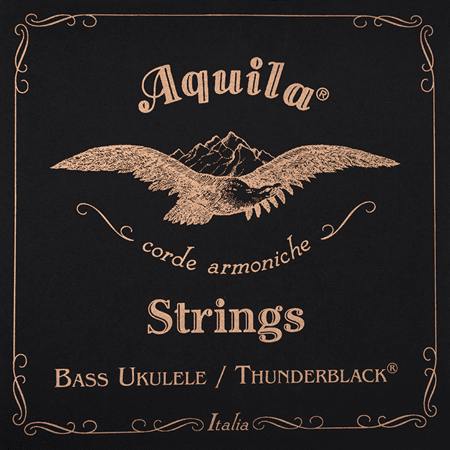 Thunderblack Set di Corde per Ukulele Basso EADG