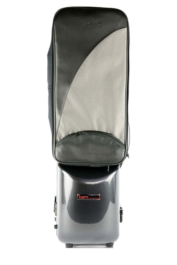 Custodia Clarinetto Basso in Do Hightech + Custodia 2 Clarinetti Sib/La - Nero Carbonio
