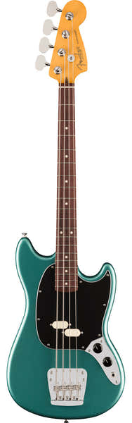 Fender American Professional Classic Mustang Bass RW Faded Sherwood Green Metallic - Ricondizionato