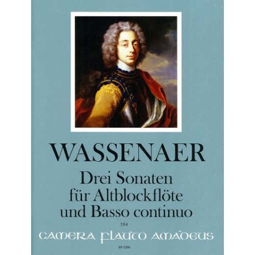 Wassenaer Unico - Tre sonate - Flauto dolce contralto e basso continuo