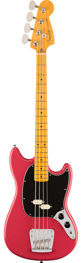 American Professional Classic Mustang Bass MN Dakota Red sbiadito