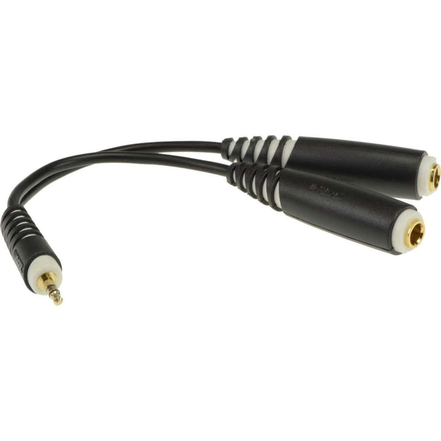 AYB-3 Minijack stereo maschio verso 2x jack stereo femmina