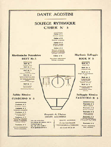 Editions Agostini Solfège Rythmique Vol.5 - Agostini