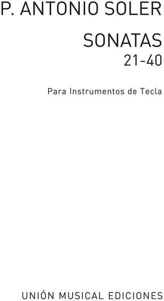 Sonatas Volume 2 (No.21 - 40)