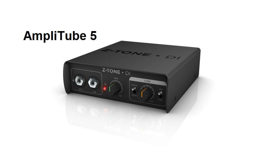 Z-tone DI+amplitube.5 pacchetto