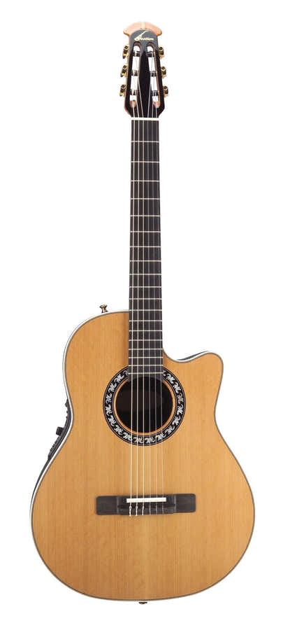 Chitarra Classica Elettroacustica Classic Nylon Legend Mid Cutaway Natural