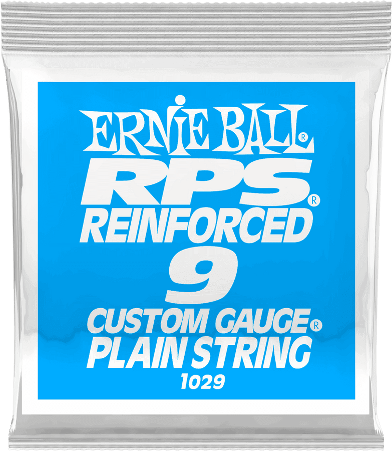 .009 RPS REINFORCED PLAIN ELECTRIC GUITAR STRINGS