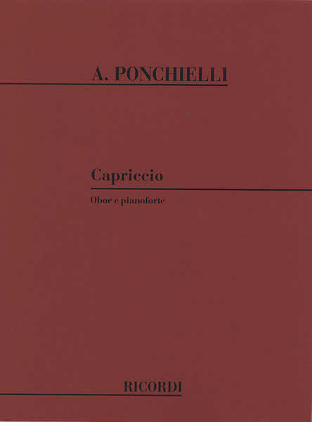 PONCHIELLI A. - CAPRICCIO - HAUTBOIS ET PIANO