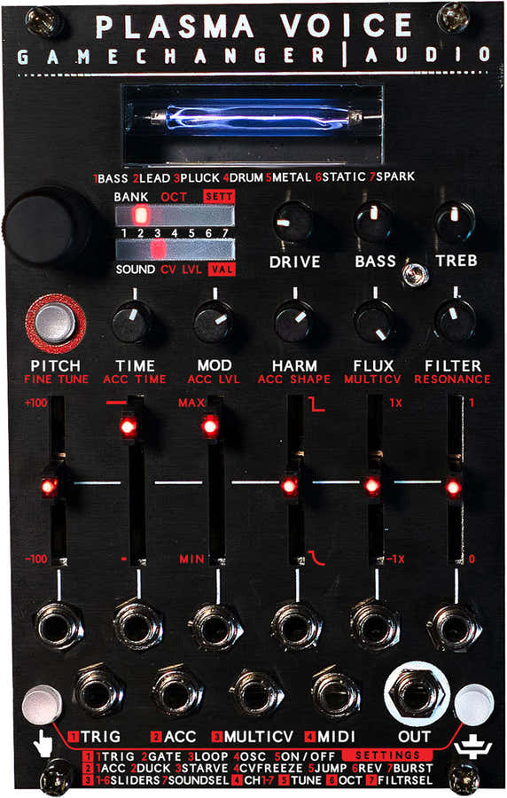 Modulo Eurorack sintetizzatore vocale Plasma