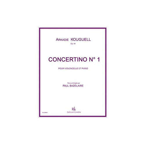 Combre Kouguell - Concertino No.1 Op.44 - Violoncelle et Piano
