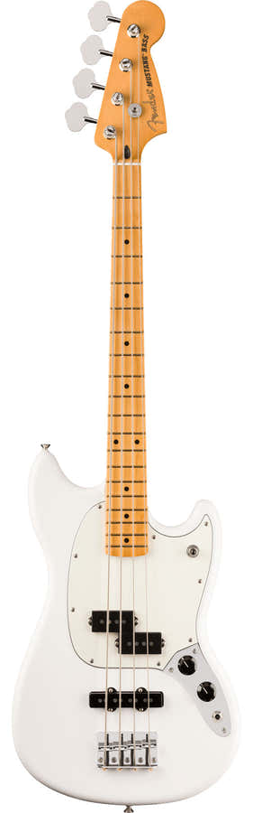 Mustang Bass PJ Player II MN Bianco polare