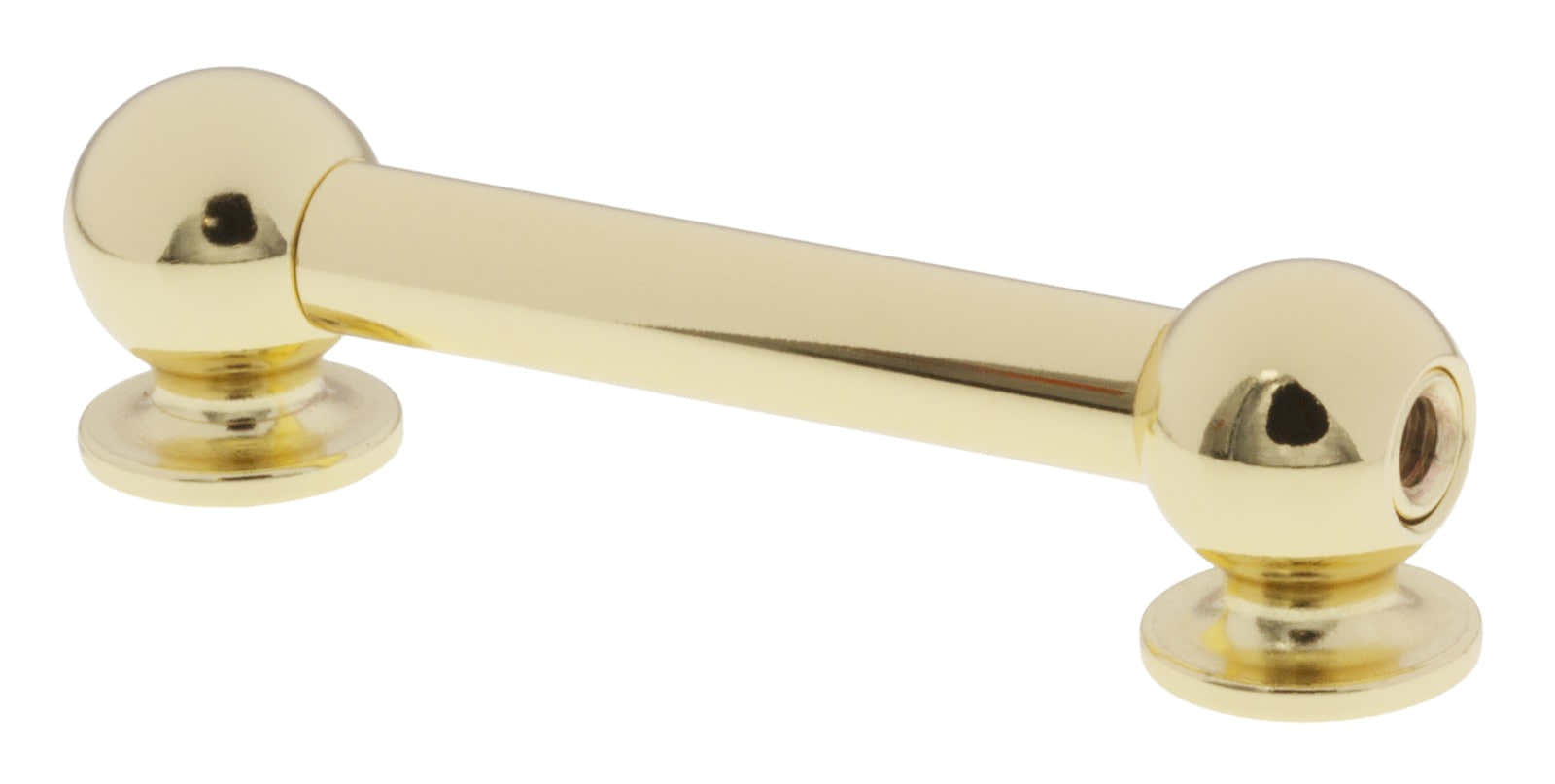 TL13D70-BR Blocchetto Tubolare 70mm Ottone A Doppio Tirante X1