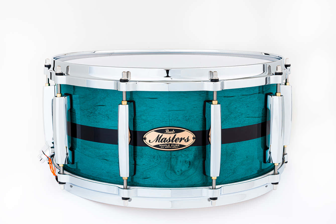 Masters Maple Pure 14X6,5 Aqua Turchese a Strisce