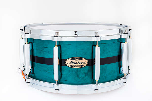 Masters Maple Pure 14X6,5 Aqua Turchese a Strisce