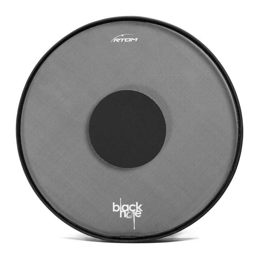 18" BLACK HOLE TT MESH HEAD PRACTICE PAD - 80% LOWER VOLUME