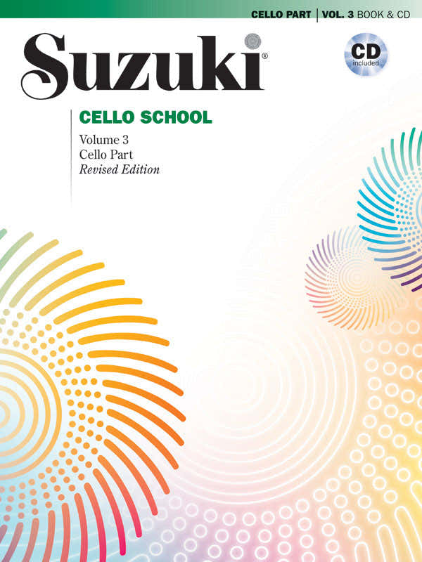Suzuki Cello School Vol.3 (riveduto) + CD