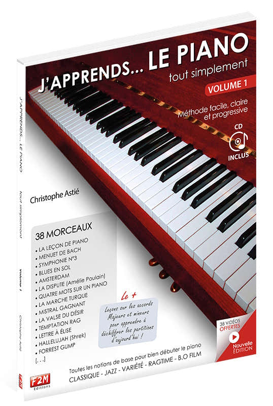 Imparo il pianoforte molto semplicemente Vol.1