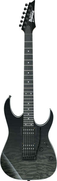 Ibanez GRG120QASPBKG Sfumatura nera Gio