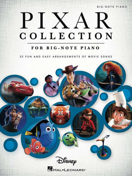 Pixar Collection for Big Note Piano