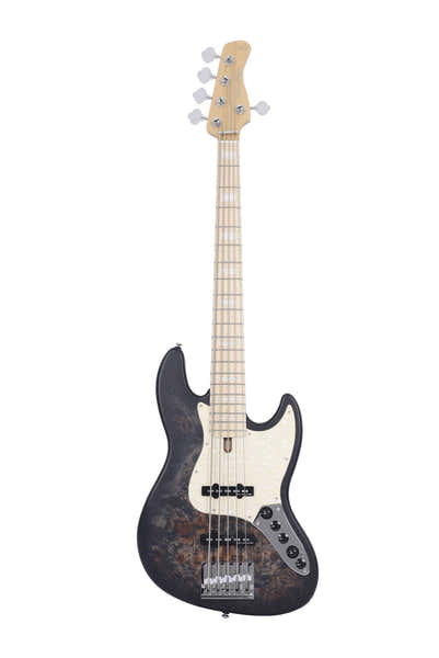 Er V7 Swamp Ash Reissue-5 Tbk.S Nero trasparente