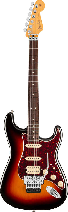 Stratocaster Player II Modified HSS Floyd Rose RW Sunburst a 3 toni