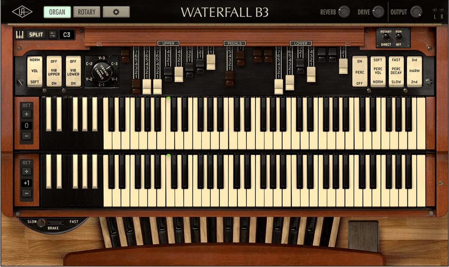 UAD Waterfall Organo B3