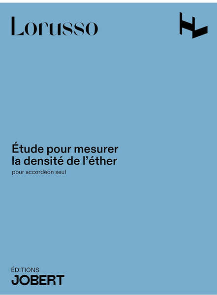 Jobert G. Lorusso - Étude pour mesurer la densité de l'éther