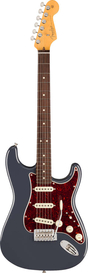 American Professional Classic Stratocaster RW Nero sbiadito