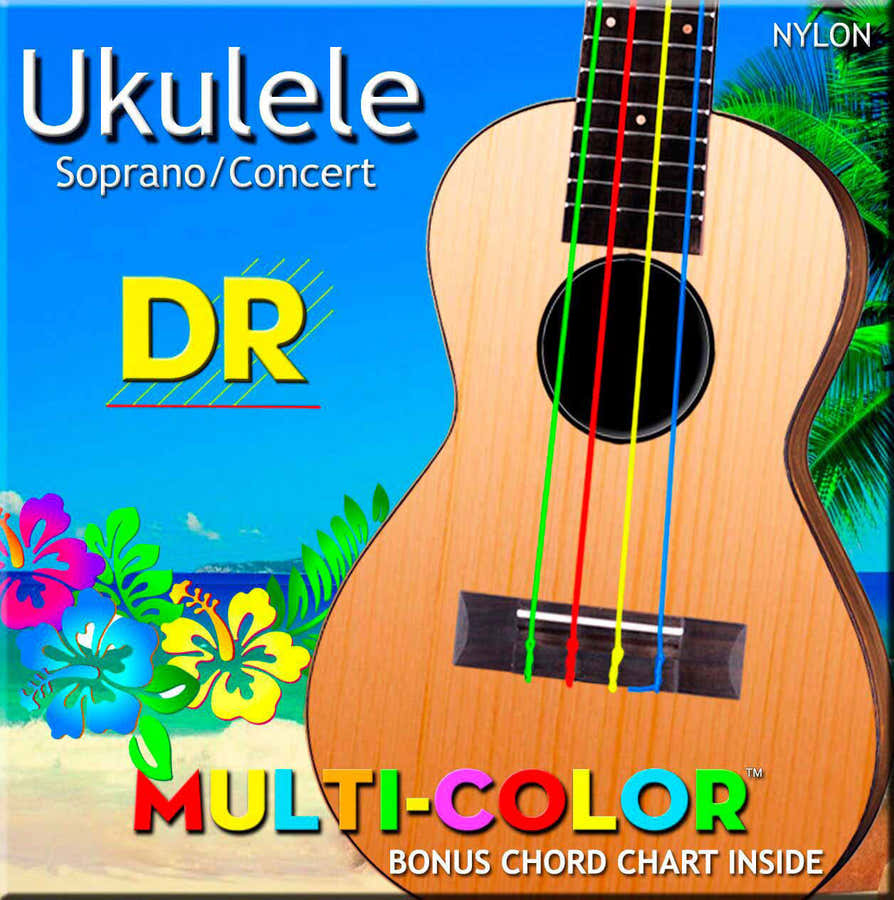 Umcsc Ukulele Multicolore Soprano/concerto