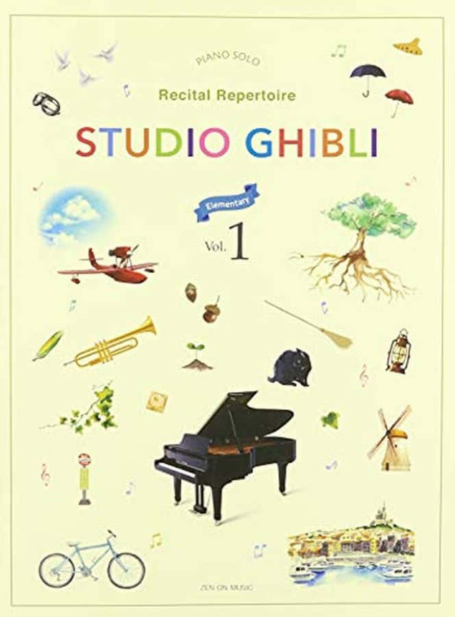 Studio Ghibli Récital Répertoire Elementare Vol.1 Pianoforte