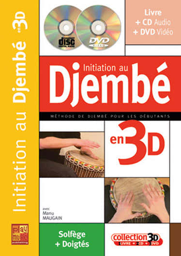 Maugain Manu - Initiation Au Djembe En 3D CD + DVD