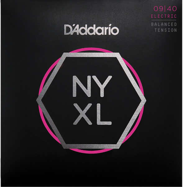 STRINGS FOR ELECTRIC GUITAR NYXL0940BT NICKEL NET BALANCED SUPER LIGHT 09-40