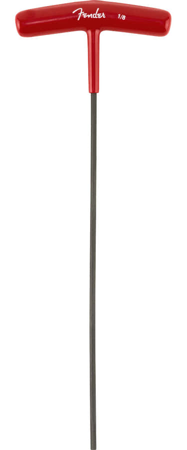 TRUSS ROD ADJUSTMENT WRENCH "T-STYLE" 1/8" RED