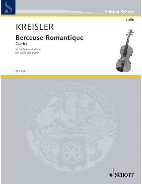 Kreisler - Berceuse Romantique Op. 9 No. 5 - Violon et Piano