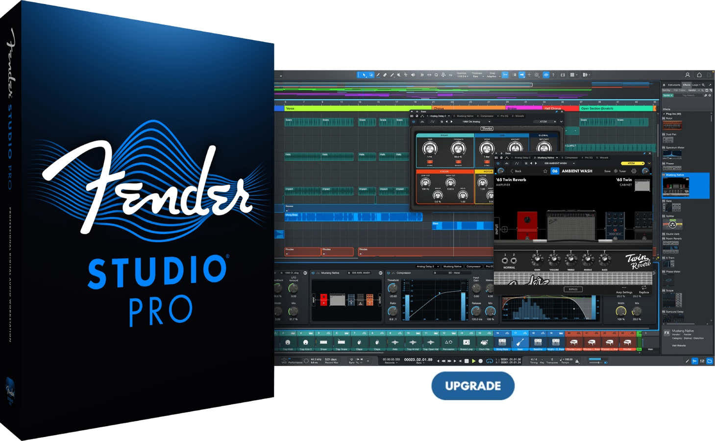 Fender Studio Pro 8 Aggiornamento