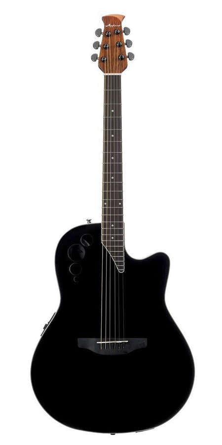 Chitarre Elettroacustiche Ae44Ii Mid Cutaway Black Satin