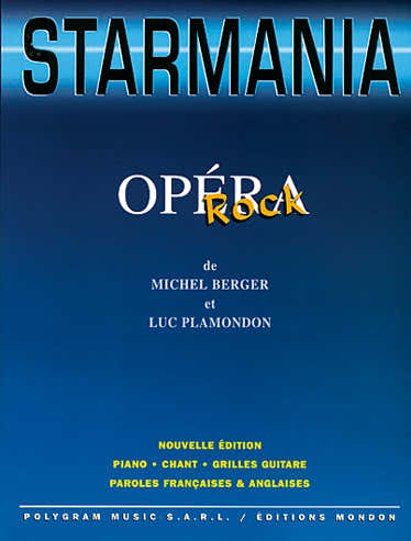 Carisch Starmania Opéra Rock PVG - Berger