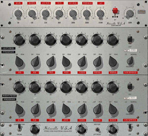 UAD Hitsville Collezione di EQ